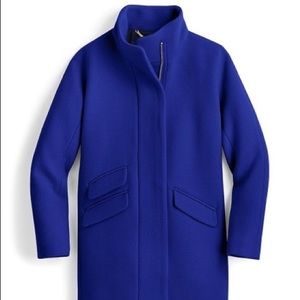 EUC J. Crew Stadium Cloth Wool Cocoon Coat 00